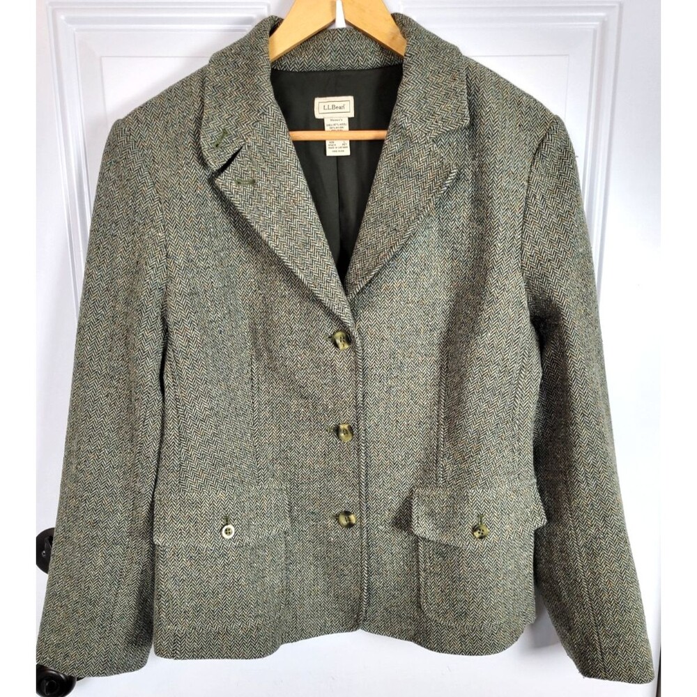 L.L. Bean Gray Blazer